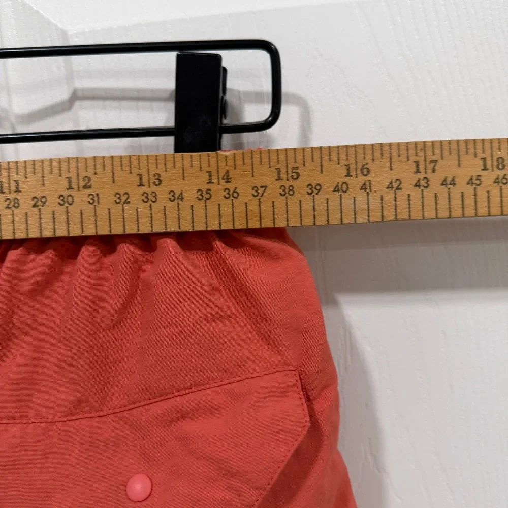 Patagonia Men's Orange Swim‎ Trunks Shorts Size Medium  Drawstring Pocket